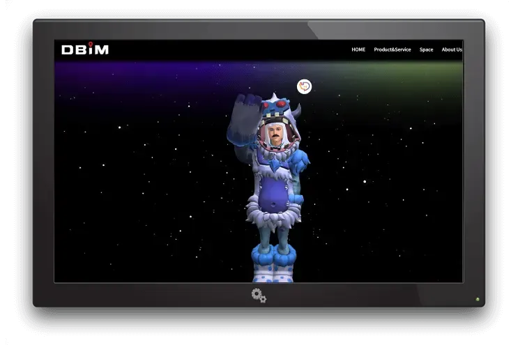 Virtual avatar system based on WebGL Avatar editor, supporting custom curls and clothing