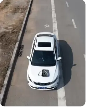 White Sedan