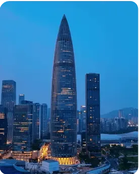 Bullet-shaped  Skyscraper
