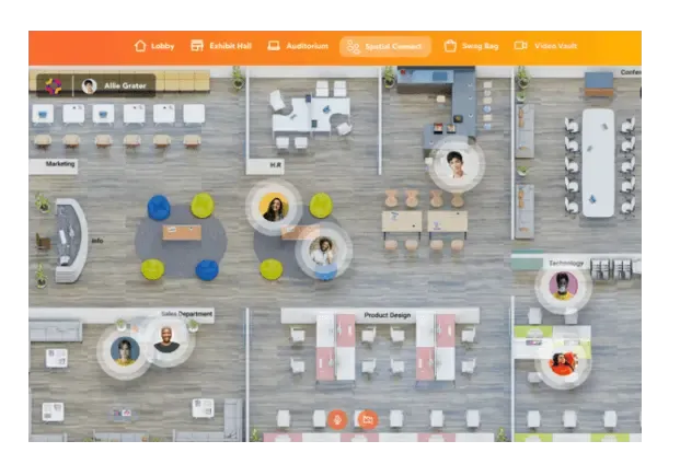 Flexible combination of VR roaming/marketing functions