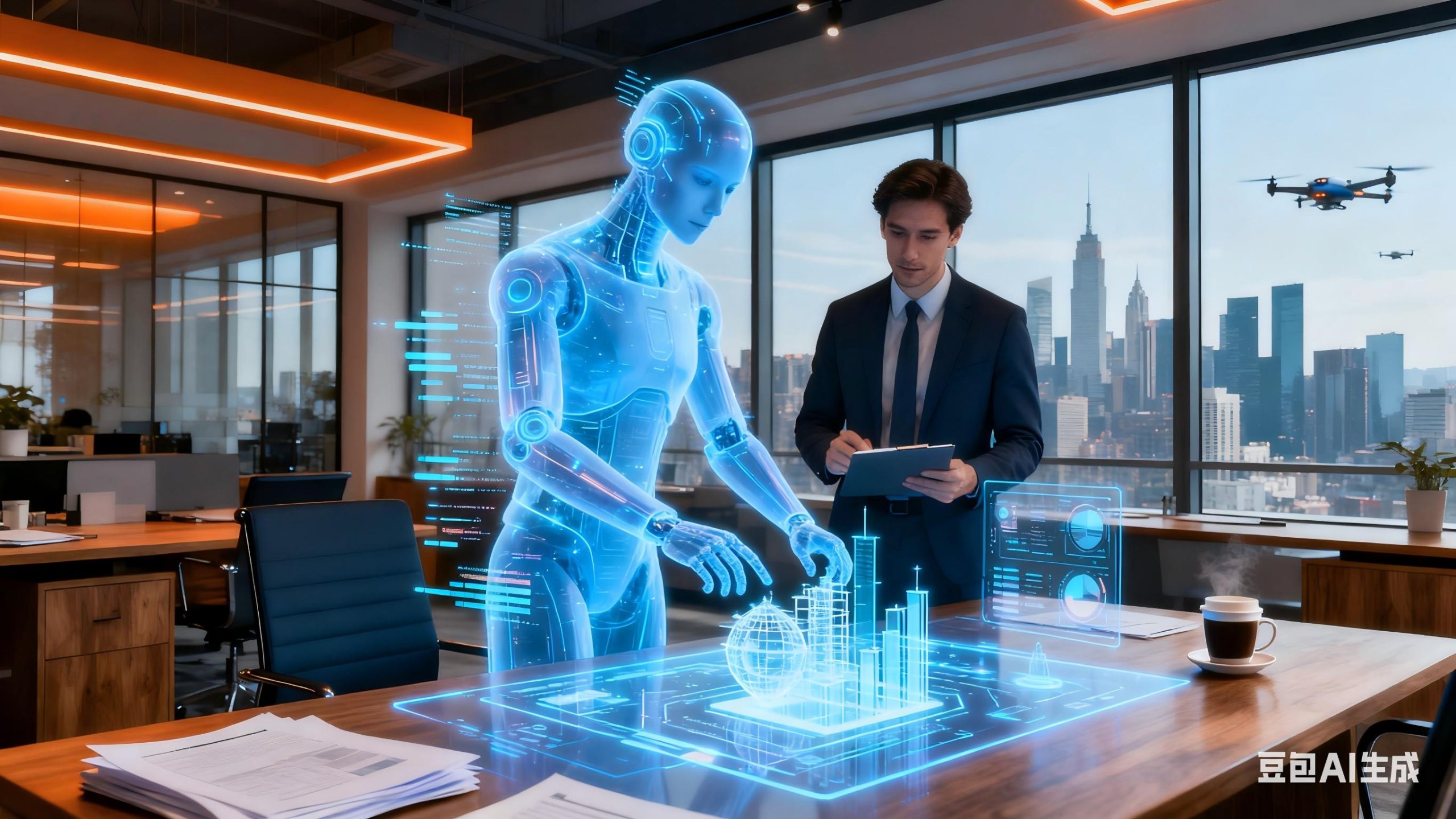 How Will AI Agents Reshape the Future of Work? Opportunities and Challenges Ahead