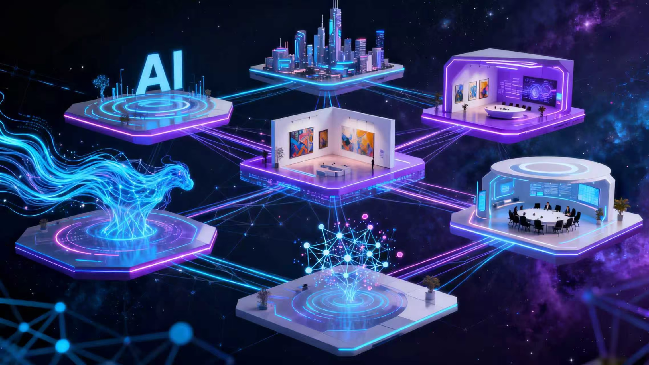 AI Agent + Metaverse: Breaking Social Silos—The New Era of Connected Virtual Interaction