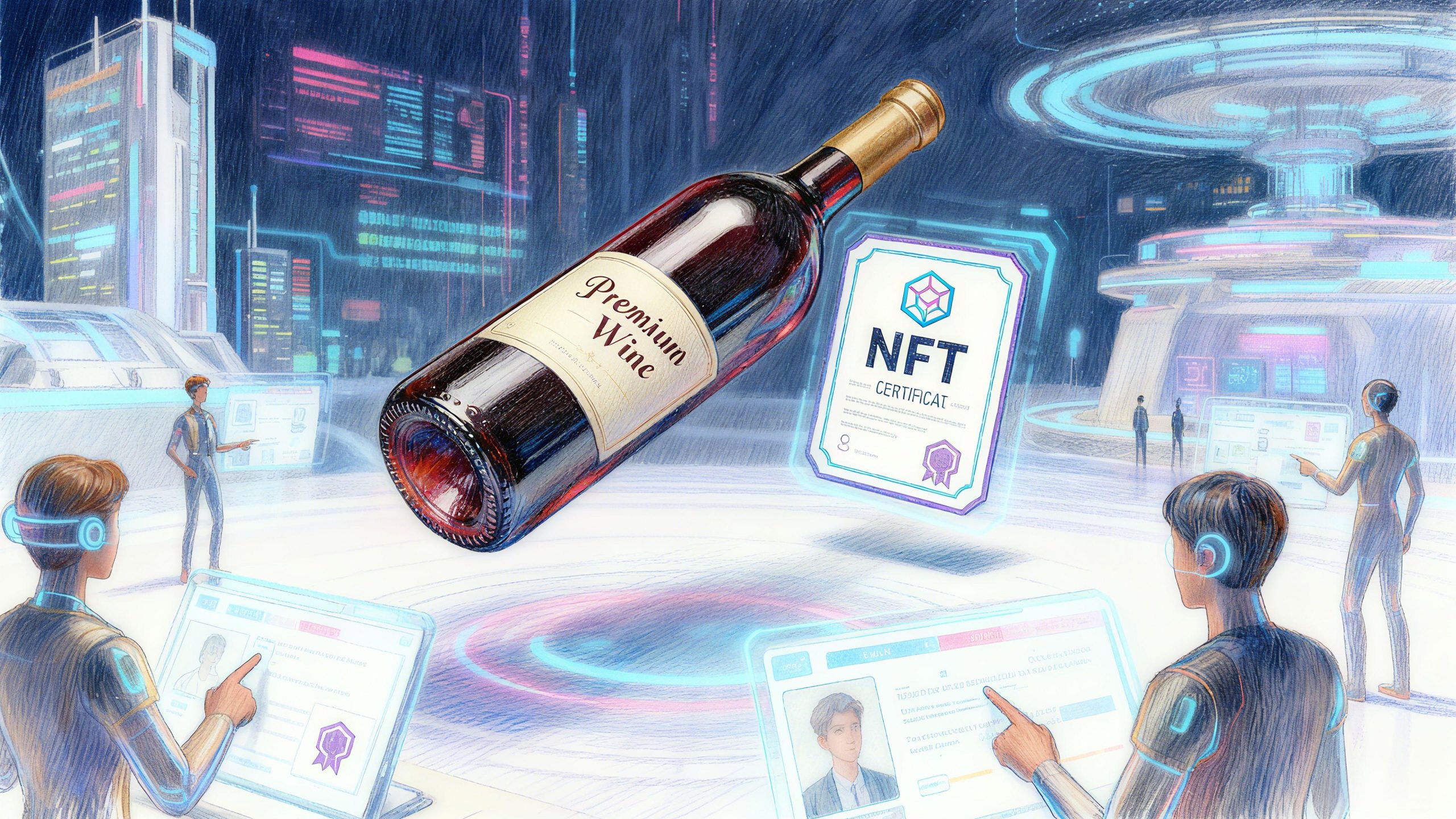 “Phygital” Agriculture: Why Your Next Bottle of Fine Wine Must Be Paired with an NFT Certificate