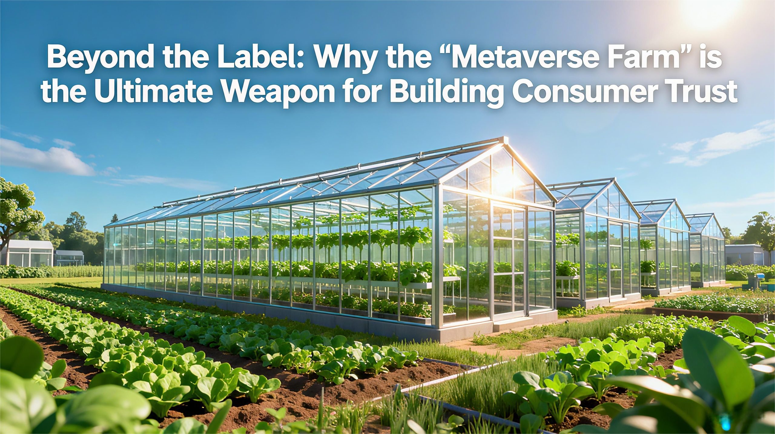 Beyond the Label: Why the “Metaverse Farm” is the Ultimate Weapon for Building Consumer Trust